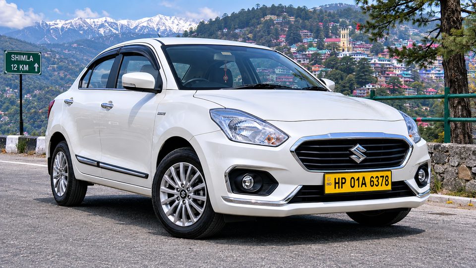 Swift Dzire - 4+1 seater cab
